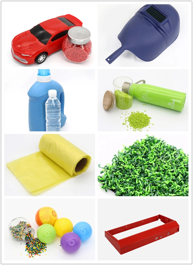 Biodegradable Red /Blue /Yelloe /Green/Pink Plastic Resin Masterbatch for Cable /Chemical Fiber /Pipe