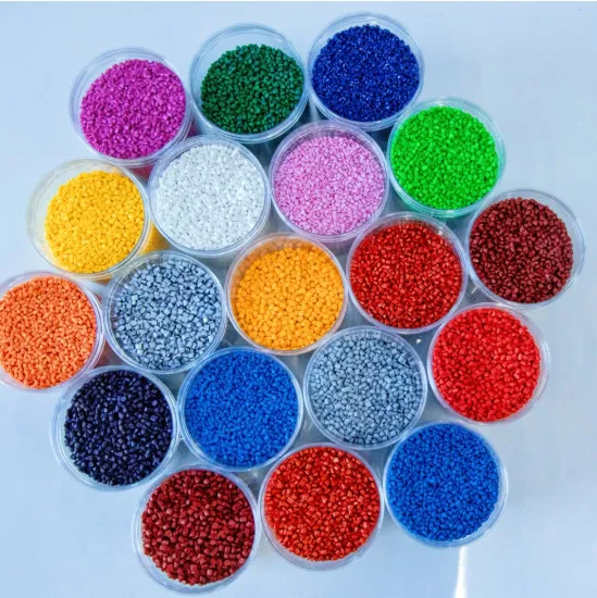 Granules rouges pour animaux de compagnie à haute concentration, mélange maître PP jaune pour bouteilles, jouets