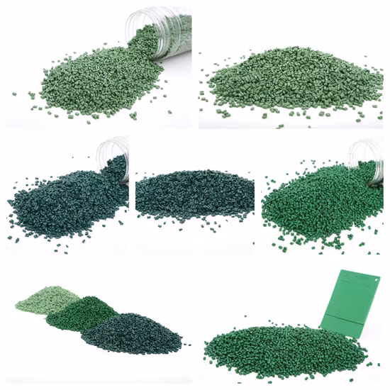 Approvisionnement direct d'usine de Chine de mélange maître vert polyvalent de haute qualité